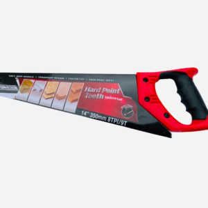 Barbarossa Hand Saw 8 TPI / 9 points, ABS Plastic soft grip handle