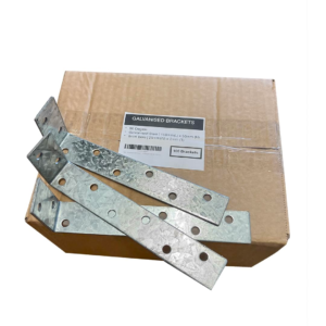 Galvanised Steel Strap | Window Board Bracket Tie 90 Degree 150 x 50 x 25