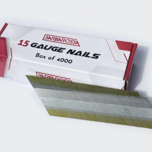 Barbarossa 15G Gauge Finish Nails Collated Brad Nails (32-64mm)
