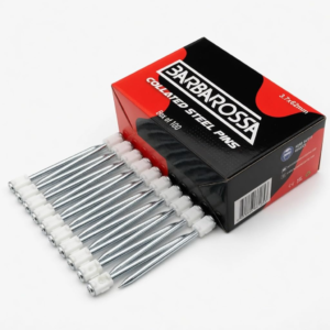 Barbarossa Concrete Nails 3.7 x 62mm Collated Steel Pins Box of 100