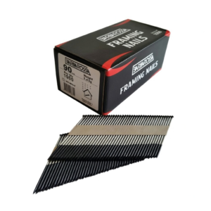 Barbarossa 1st Fix (51mm – 90mm) Galvanised collated framing Nails | Pack of 1000