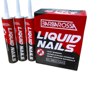 Barbarossa Heavy Duty Liquid Nails Adhesive 300ml Tubes
