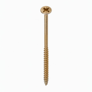 Barbarossa Chipboard Screws 6.0mm (40 - 200mm) Yellow Zinc PZ3