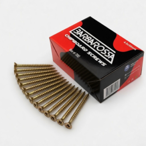 Barbarossa Chipboard Screws 4.5mm (12 - 80mm) Yellow Zinc PZ2
